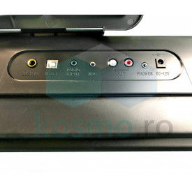 Orga electronica YM-8810, 61 clape Dinamice Touch-response, Afisaj claviatura, MIDI-PC, 500 Ritmuri/Timbre - Img 3