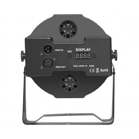 PAR LED 18x3W RGB Slim (5cm), Proiector Lumini Scena Club Petrecere Evenimente DJ - Img 2