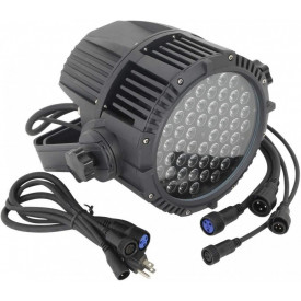 PAR-LED 54 Becuri RGB, Proiector lumini exterior IP65 pentru iluminat arhitectural, DMX - Img 3