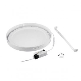 Plafoniera LED 12W Rotunda, 175mm, 2700K 4200K 6400K - Img 3
