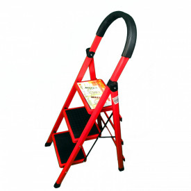 Scara 3 trepte late, pliabila, treapta de sus 65cm, max 90kg, platforma 30x20cm - Img 7