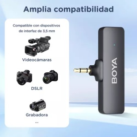 Set 4 lavaliere wireless ultra-compacte BOYA, Microfoane tip lavaliera fara fir - Img 3