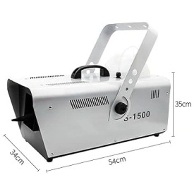 Snow Machine Masina efect zapada 1500W Aparat evenimente petreceri scena club - Img 2