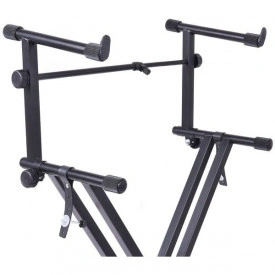 Suport dublu X cu Extensie, Stativ Orga electronica Clape, Stander Pianina, Echipamente DJ - Img 2