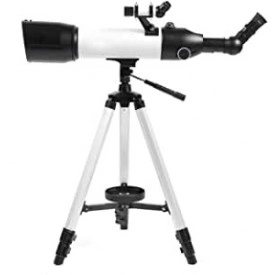 Telescop refractor 500x80mm cu trepied plaibil, Luneta astronomica incepatori - Img 2