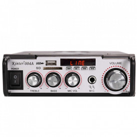 Amplificator stereo 20W + Microfon, Statie boxe pasive mici si medii - Img 6