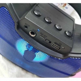 Boxa activa ZQS-1422 portabila + Microfon, Difuzor 5W 4", Bluetooth, USB, 1200mAh - Img 2