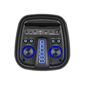 Boxa tip turn cu 2 x Difuzor 8 Inch 40W RMS, Wireless D2803, Lumini LED, Subwoofer - Img 4