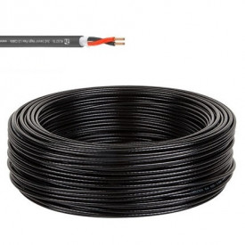Cablu boxe 2 x 2.5mm, Insertie matase, Rola 100 metri, Silicon - Img 1