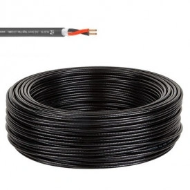 Cablu boxe 2 x 2.5mm, Insertie matase, Rola 100 metri, Silicon