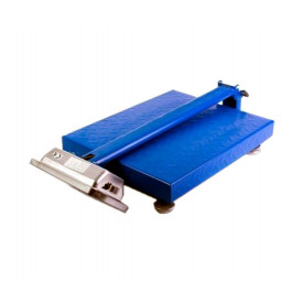 Cantar pentru marfa 50 g - 350 KG, Display iluminat, Acumulator, Platforma 40 x 50 CM - Img 3