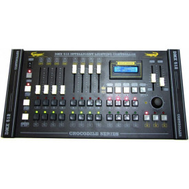 Consola comanda jocuri lumini disco, Controller profesional DMX-512-Crocodile, Scena Club DJ - Img 5