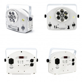 Efecte lumini LED 4 in 1 - Laser, Proiector forme, Stroboscop, Bee Eye - Img 4