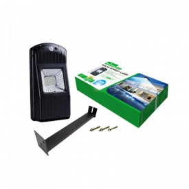 Lampa LED Stradala, Curte, Proiector 30W Acumulator Senzor Panou solar - Img 2