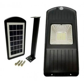 Lampa LED Stradala, Curte, Proiector 30W Acumulator Senzor Panou solar - Img 6