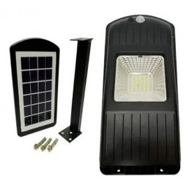 Lampa LED Stradala, Curte, Proiector 30W Acumulator Senzor Panou solar - Img 6