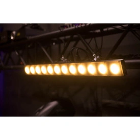 LED-BAR Sunstrip Amber 12x3W Blinder + 48 Becuri RGB Aural, 2 in 1 Wall Washer - Img 4