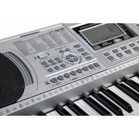 Orga electronica XY-335 + Casti Bluetooth + Suport dublu X, 61 clape Claviatura TouchSensitive, USB MIDI - Img 2