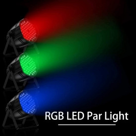 Par-LED 36x3W RGB Multicolor, Proiector arhitectural lumini evenimente club DJ fundal evenimente scena schela - Img 6