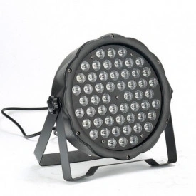 PAR-LED RGB 54x3W becuri FullColor, Proiector lumini disco scena club nunta petrecere arhitectural dj evenimente - Img 2