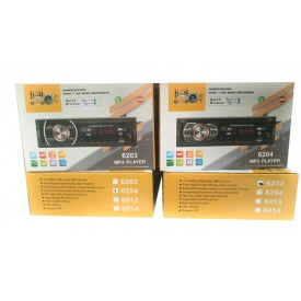 Radio Casetofon Auto BT6203 100W (4x25), 1DIN FM Bluetooth Mp3 USB AUX TF, Telecomanda, Car audio - Img 2