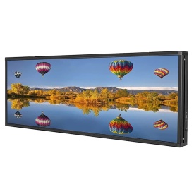 200x70 CM Ecran Afisaj LED P5 384x128 pixeli, Redare video, Firma reclama luminoasa FullColor