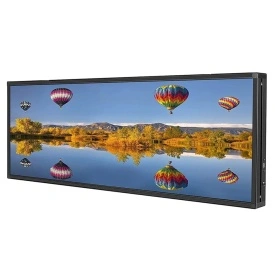 200x70 CM Ecran Afisaj LED P5 384x128 pixeli, Redare video, Firma reclama luminoasa FullColor