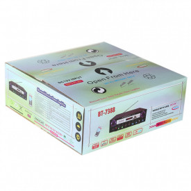 Amplificator 50W cu Bluetooth BT-7388 Teli, USB, Delay, Echo - Img 4