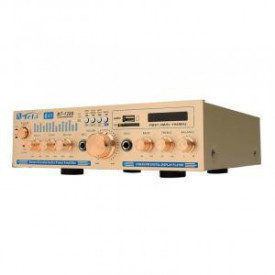 Amplificator 60W cu Bluetooth BT-1228, USB, Statie amplificare stereo boxe pasive, Mufe RCA - Img 2