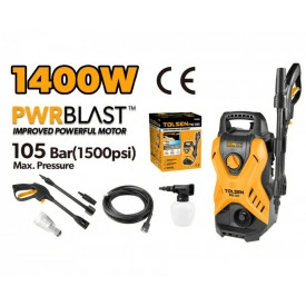 APARAT DE SPALAT CU PRESIUNE, 105 BAR,1400 W, PWRBLASTX - Img 2