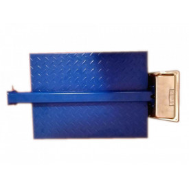Cantar pentru marfa 50 g - 350 KG, Display iluminat, Acumulator, Platforma 40 x 50 CM - Img 4
