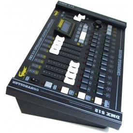Consola comanda jocuri lumini disco, Controller profesional DMX-512-Crocodile, Scena Club DJ - Img 6