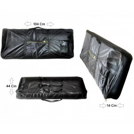 Geanta impermeabila matlasata 104x44x14cm Husa pentru orga, pian, stativ, Buzunar fermoar si arici - Img 5
