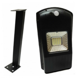Lampa LED Stradala, Curte, Proiector 30W Acumulator Senzor Panou solar - Img 7