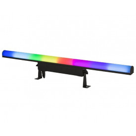 LED-BAR Multicolor 124 x Bec LED RGBW 5050, Ecran curbat, mat, 91CM, Senzor sunet, DMX In/Out