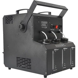 Masina dubla evenimente 3 in 1 fum usor + suflat baloane sapun + Lumini DMX LED RGB, Aparat efecte club 900W - Img 8