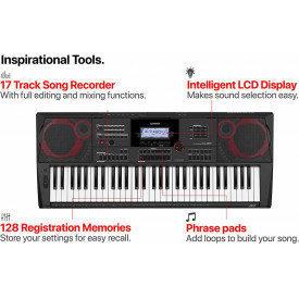 Orga electronica CT-X3000 CASIO, 61 clape Touch Response - Img 2