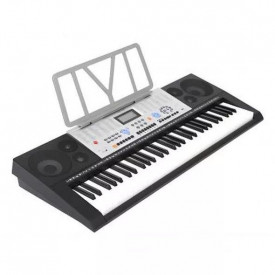 Orga electronica incepatori 853 + Stativ dublu X + Casti bluetooth, 5 octave 61 clape, USB - Img 6