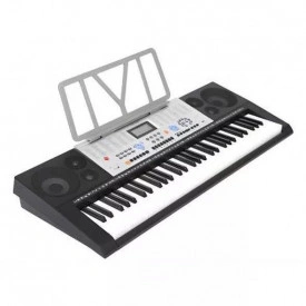 Orga electronica incepatori 853 + Stativ dublu X + Casti bluetooth, 5 octave 61 clape, USB - Img 6