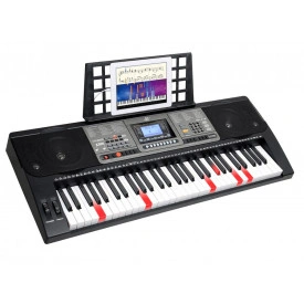 Orga electronica incepatori-avansati KSO-681 cu clape luminoase LED, Conexiune MIDI la PC prin USB, 460 Tonuri