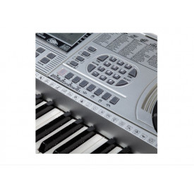 Orga electronica XY-335 + Casti Bluetooth + Suport dublu X, 61 clape Claviatura TouchSensitive, USB MIDI - Img 3