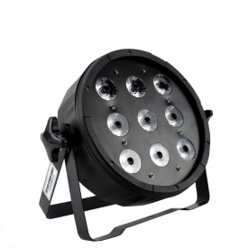 Par LED 9 x 10W RGB, Party lights, Mufa DMX IN/OUT - Img 2