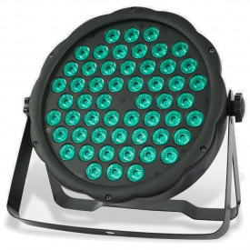 PAR-LED RGB 54x3W becuri FullColor, Proiector lumini disco scena club nunta petrecere arhitectural dj evenimente - Img 1