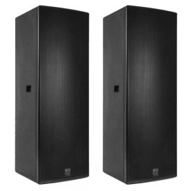 Pereche boxe pasive 1200W (2x600) Vlliodor, Difuzoare neamplificate 2x15"