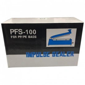 PFS-100 Aparat de masa pentru lipit pungi de plastic, Impulse sealer, 10CM - Img 3