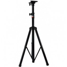 Suport Boxa 90 - 180 CM cu flansa detasabila, max 20KG, Stativ difuzor Teava Ø35mm, Trepied antena Negru - Img 3