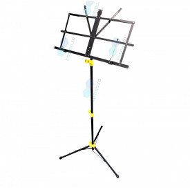 Suport partitura 70-170cm rezistent + Husa, Stativ trepied caiet carte note muzicale/portativ, pliabil, reglabil - Img 2