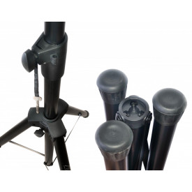 Suport trepied premium + Husa, Reglabil 100-190cm Alien AN-S1, Stativ boxa max 25KG - Img 6