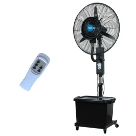 Ventilator mare cu pulverizare apa Terasa / Bar, Palete 30CM, Telecomanda