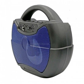 Boxa activa ZQS-1422 portabila + Microfon, Difuzor 5W 4", Bluetooth, USB, 1200mAh - Img 4